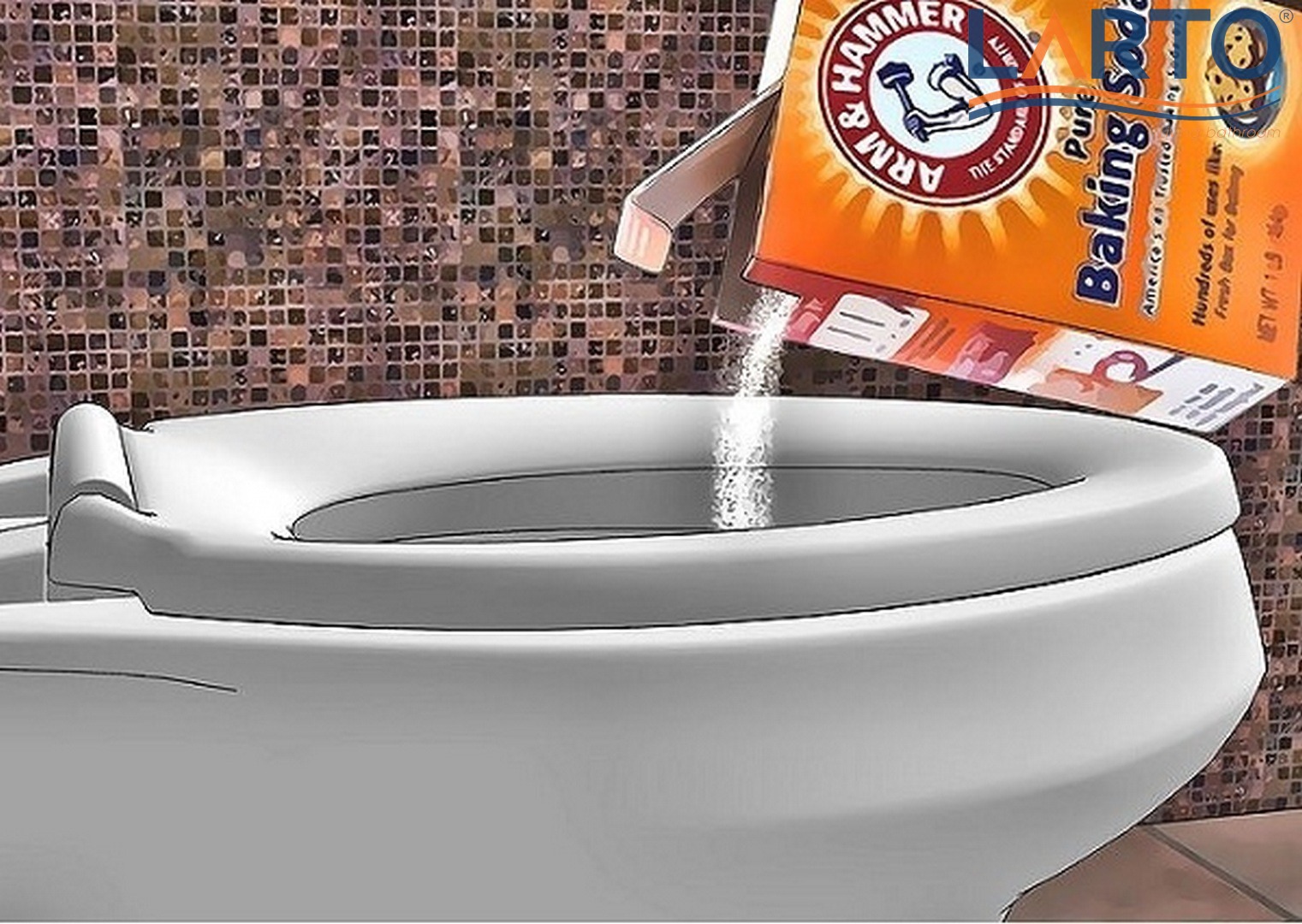 Trên đây là các bước giúp xử lý bồn cầu bị tắc bằng baking soda và giấm