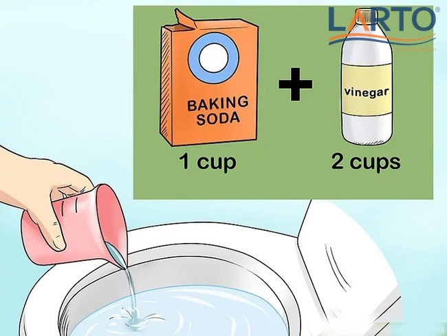 Một số lưu ý quan trọng khi sử dụng baking soda và giấm thông bồn cầu