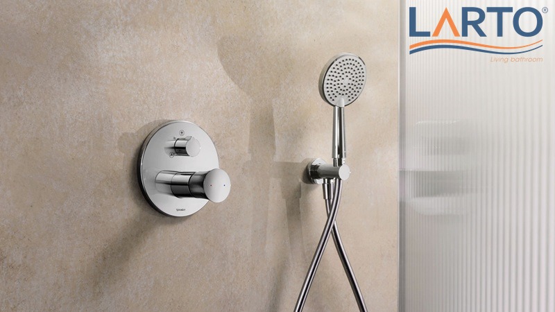 Chọn vòi sen nên cân nhắc kỹ lưỡng về chất liệu kim loại