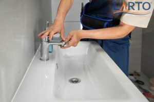 ảnh minh họa lỗi khi lắp đặt thiết bị vệ sinh