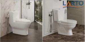 Nên chọn bồn cầu 1 khối và bồn cầu 2 khối tốt hơn?
