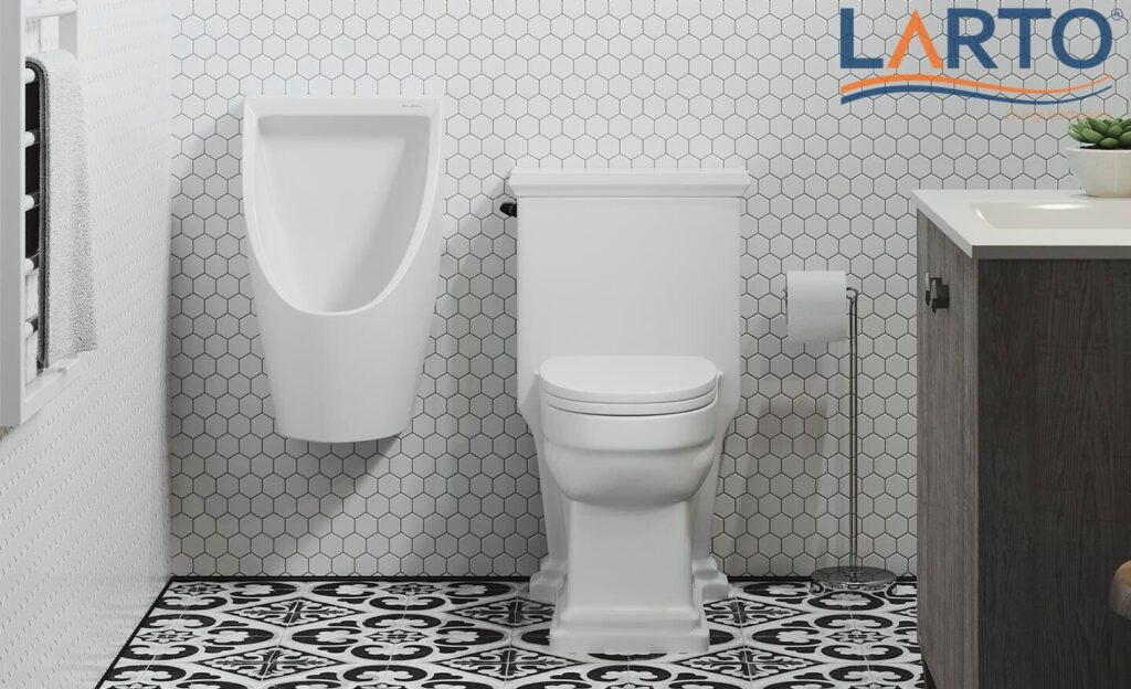 Lắp đặt bồn tiểu nam trong nhà tắm tiện lợi và tính thẩm mỹ