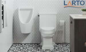 Lắp đặt bồn tiểu nam trong nhà tắm tiện lợi và tính thẩm mỹ
