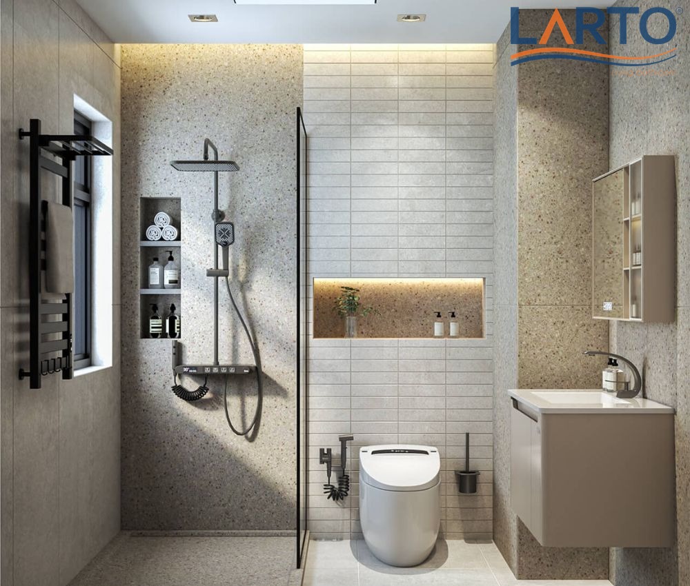 Vị trí đặt bồn cầu chi phối đến tài lộc của gia đình