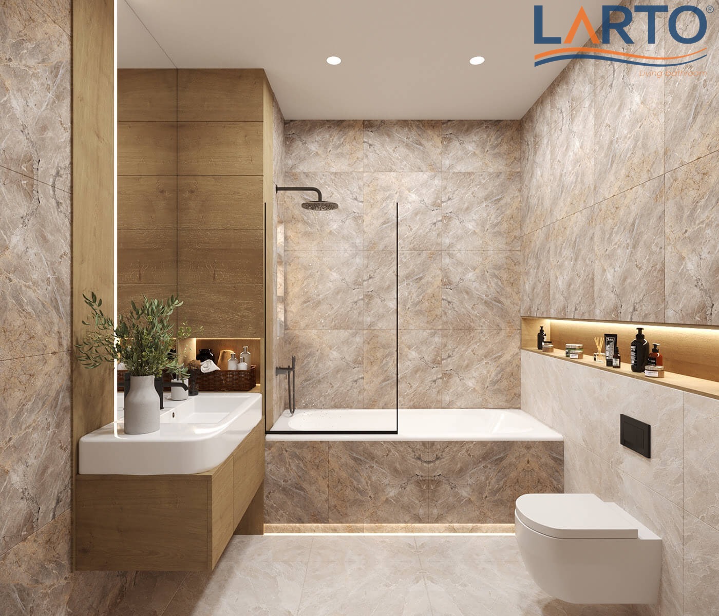 Thiết kế nhà vệ sinh cần tuân thủ nguyên tắc để đảm bảo hài hòa và duy trì vượng khí
